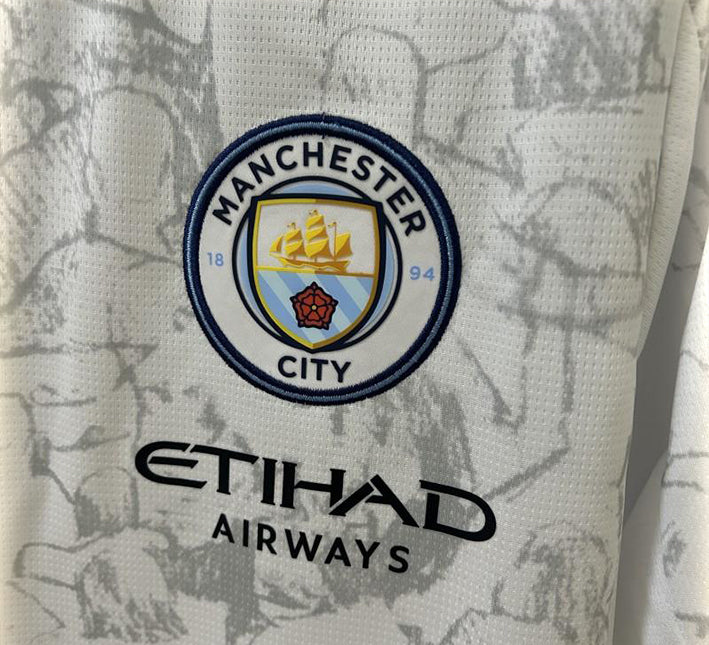 maillot-exterieur-manchester-city-saison-2025-2026 Bortatröja Manchester City säsong 2025 2026
