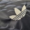 Tröja koncept Real Madrid streetwear stil svart och röd drakmönster för fans