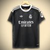 Tröja Real Madrid Målvaktsutgåva Svart 2025-2026 framifrån