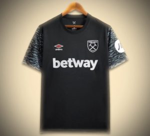 Maillot West Ham Third 2024-2025 vue de face