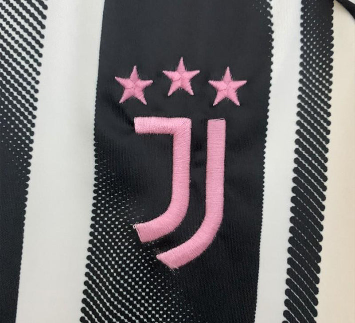Hemmatröja Juventus säsong tjugofem tjugosex svart och vitt