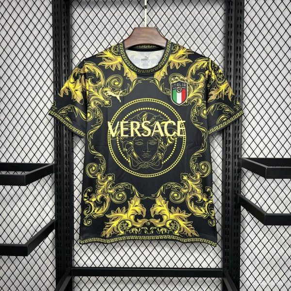 Fotbollströja Concept Italien Utgåva Versace 2024-2025