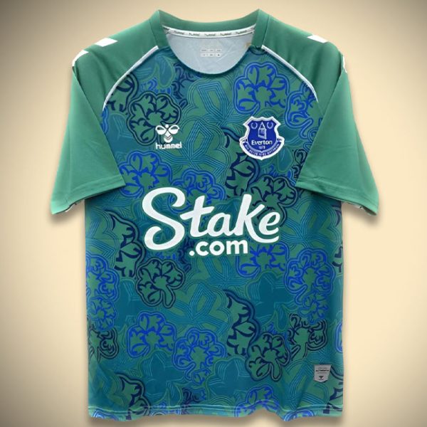 Fotbollströja Everton Före Match Limited Edition 2024-2025
