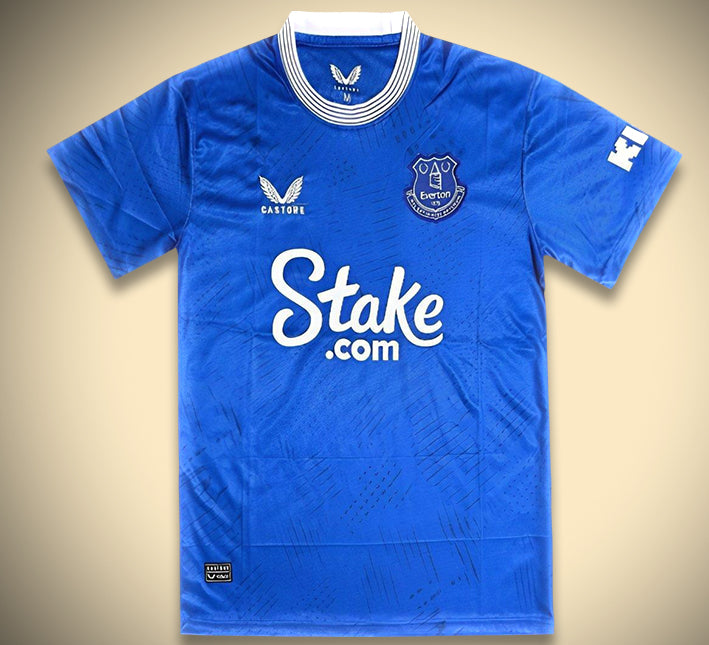 Everton hemmatröja säsong 2024 2025 blå officiell