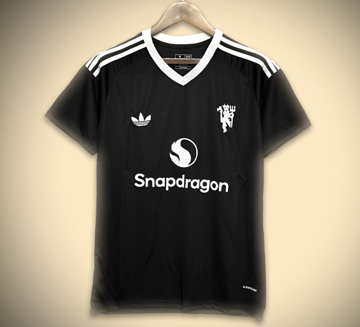 maillot-manchester-united-gardien-noir-2425 Manchester United Målvaktströja Svart 2425