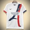 Paris Saint-Germain bortatröja vit utgåva 2024-2025 framifrån