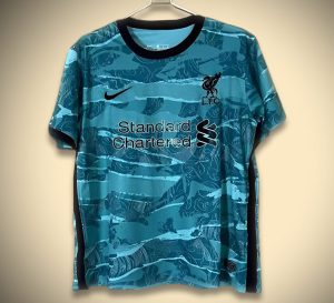 maillot extérieur Liverpool saison 2021 tenue officielle de football