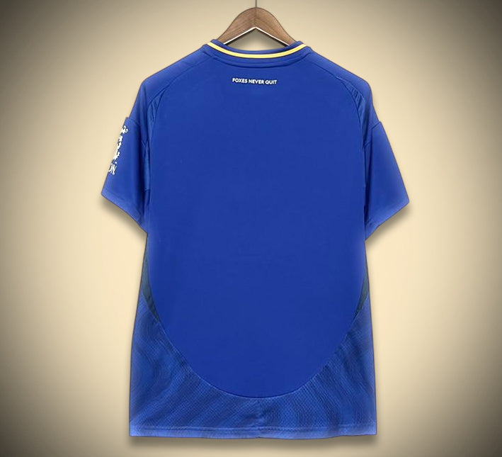 maillot-football-leicester-city-bleu-royal-tenue-officielle maillot football Leicester City bleu royal tenue officielle