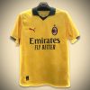 maillot concept troisième tenue AC Milan saison 2526 design moderne rouge et noir