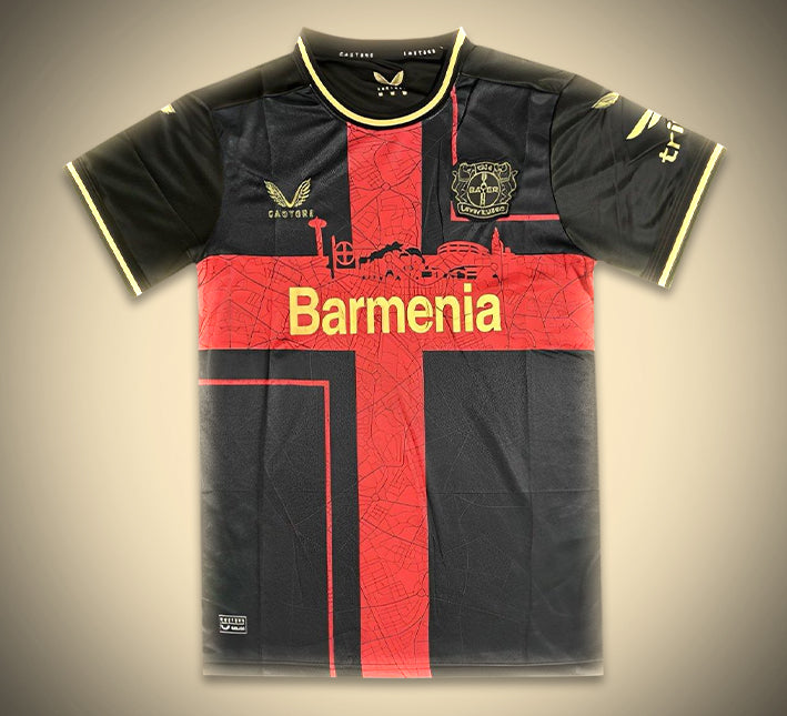 maillot-bayern-leverkusen-domicile-2425 Bayern Leverkusen Hemmatröja 2425