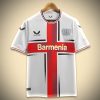 Bayern Leverkusen bortatröja vit 2425