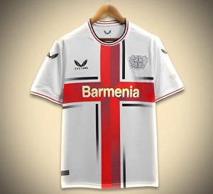 Maillot Bayern Leverkusen Extérieur Blanc 2425