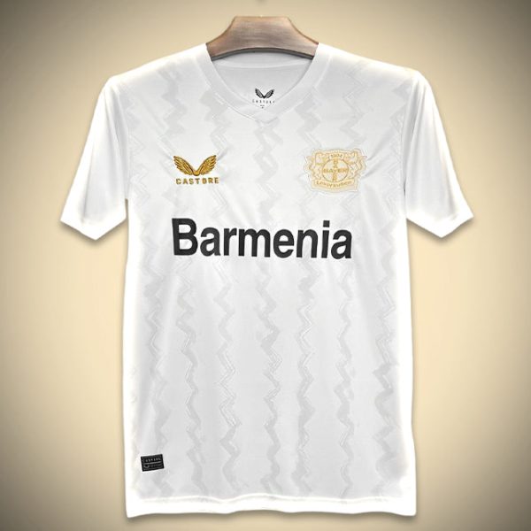 Fotbollströja Bayern Leverkusen Borta Guld 2024-2025
