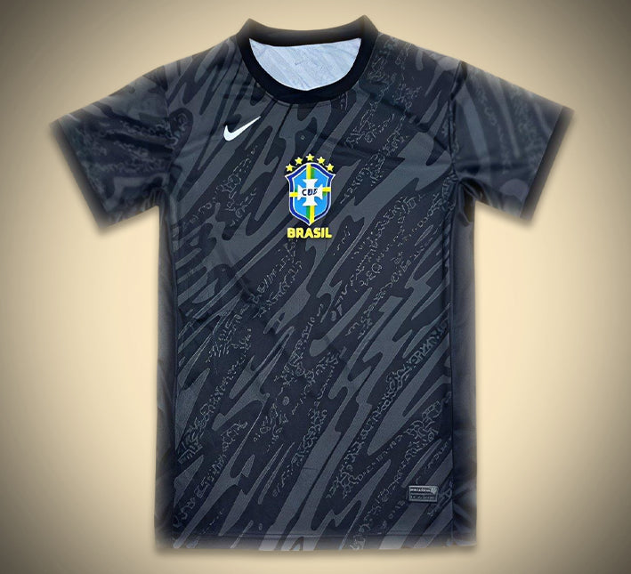 maillot-bresil-gardien-2425 Brasilien Målvaktströja 2425