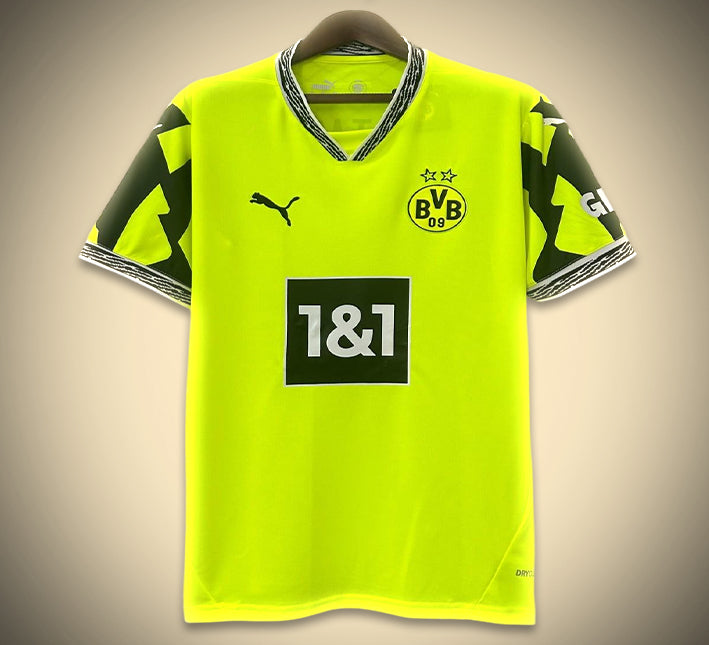 Konceptfotbollströja Borussia Dortmund Grön Edition 2024-2025 framifrån