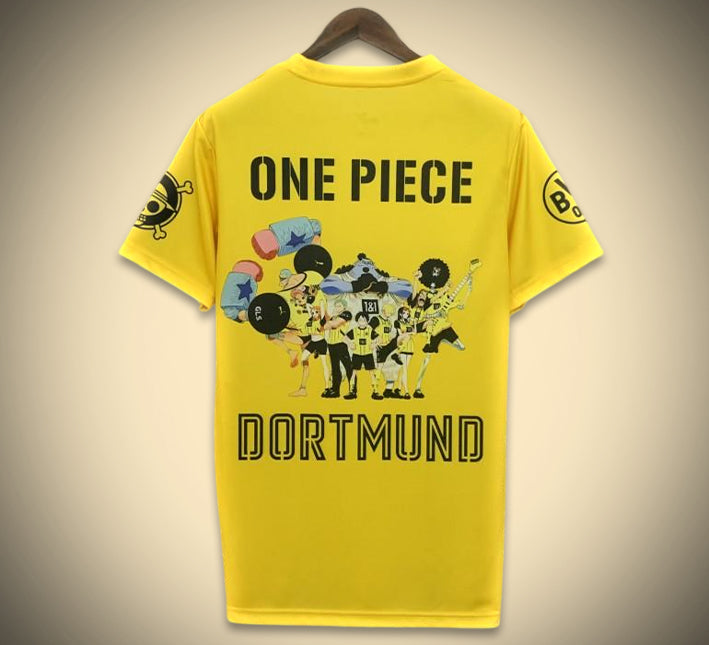 maillotbvbonepiecedos.jpg Konceptfotbollströja Borussia Dortmund One Piece Edition 2025-2026 bakifrån
