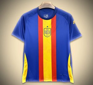 Maillot Espagne Avant-Match Euro 2024 vue de face