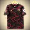 maillot extérieur FC Séville noir saison 2024 2025 tenue de football officielle
