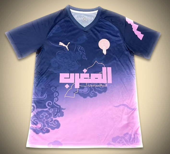 maillot-concept-maroc-edition-blue-rose-2526 Koncepttröja Marocko Blå Rosa-utgåva 2526