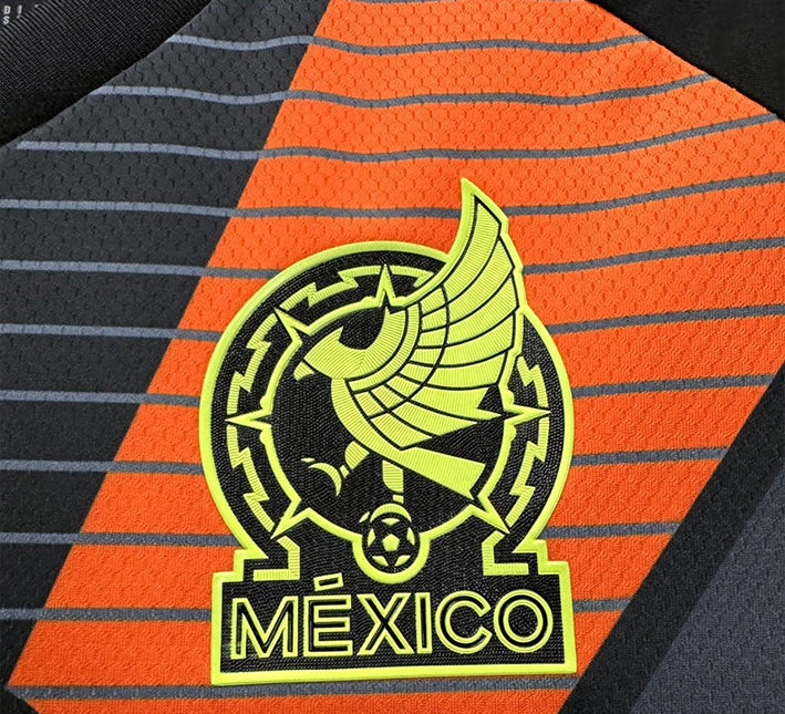 jersey-gardien-mexique-noir-avec-style-equipe-nationale Mexiko målvaktströja svart med landslagsstil