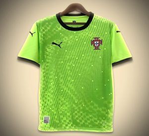 Maillot Portugal Gardien Vert 2024-2025 vue de face
