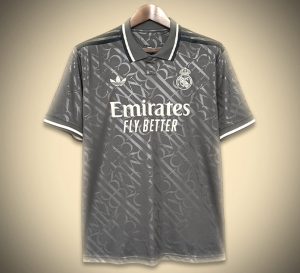 Tenue de football style polo Real Madrid design concept premium