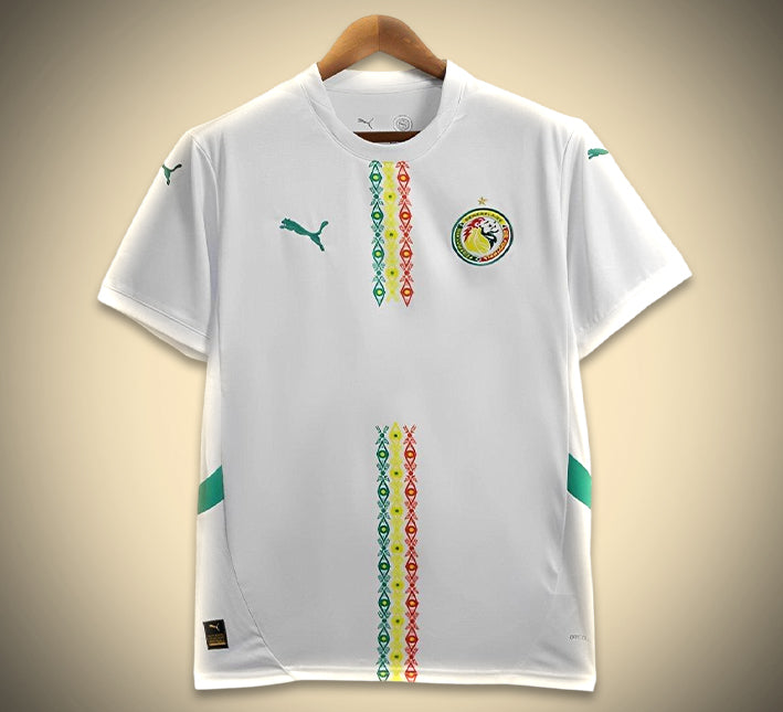 maillotsenegaldomicile-1.jpg Senegal Hemmatröja 2024 framifrån