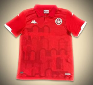 Maillot Tunisie Domicile 2024-2025 vue de face
