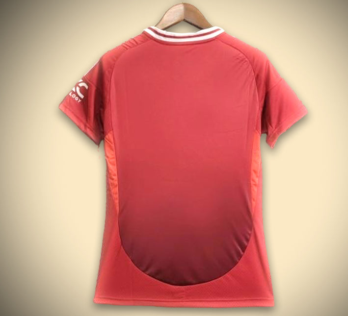 maillot-de-football-rouge-manchester-united-tenue-officielle Röd fotbollströja Manchester United officiell matchtröja