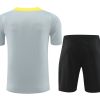 ensemble-maillot-et-short-liverpool-saison-2024-2025-tenue-domicile-rouge Set med tröja och shorts Liverpool säsongen 2024 2025 röd hemmatröja