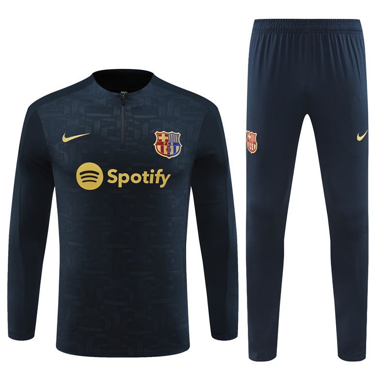 ensemble-survetement-fc-barcelona-saison-2024-2025-haut-et-bas Träningsställ FC Barcelona säsongen 2024 2025 överdel och nederdel