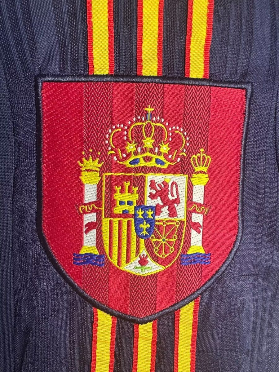 Spanien bortatröja retro klassisk passform