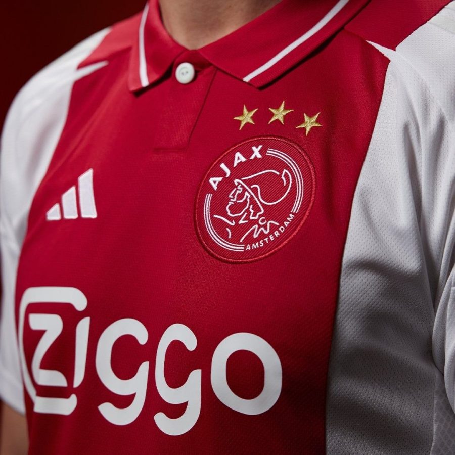 jersey-football-ajax-amsterdam-domicile-pour-supporter-collection-2024-2025 Fotbollströja Ajax Amsterdam hemma för supporter samling 2024 2025