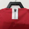 Jersey football Manchester United rouge manches longues tenue domicile vintage