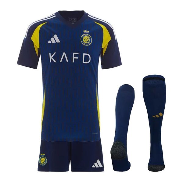 Barnkit Al Nassr FC Bortatröja 2024-2025