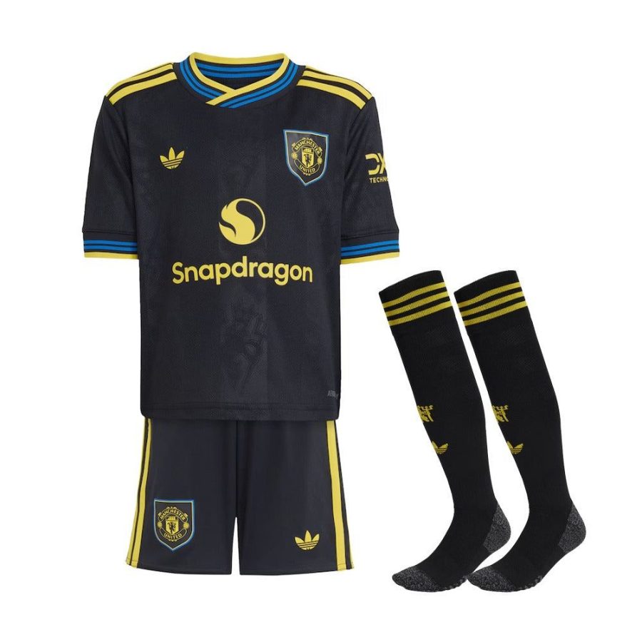 kit-enfant-manchester-united-third-2025-2026 Barnset Manchester United – Third 2025-2026