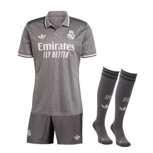 BARNSET REAL MADRID TREDJE TRÖJA 2024-2025