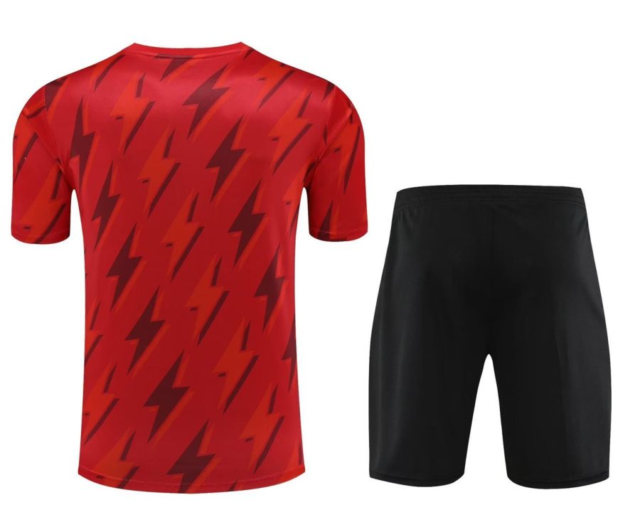 kit-entrainement-arsenal-rouge-saison-2023-2024-tenue-sport-football Arsenal rött träningskit säsongen 2023 2024 sportfotbollsdräkt