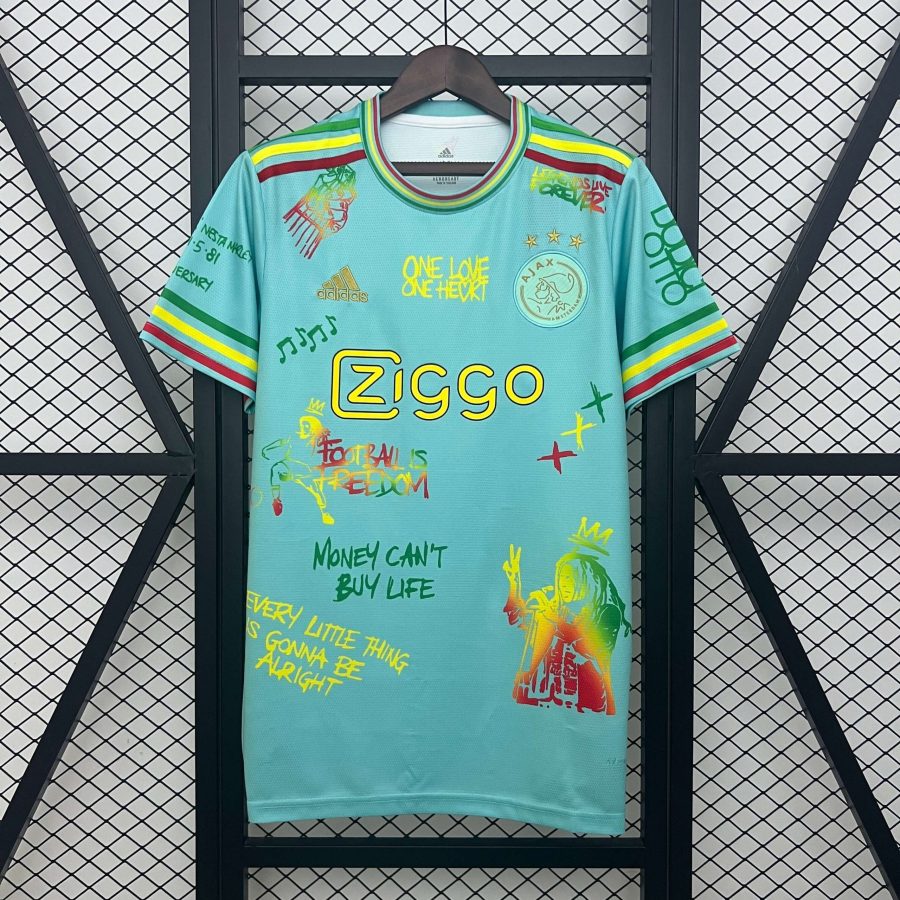 maillot-ajax-amsterdam-special-bob-marley-20252026 TRÖJA AJAX AMSTERDAM SPECIAL BOB MARLEY 20252026