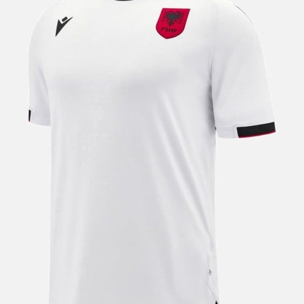 Fotbollströja Albanien Borta 2025