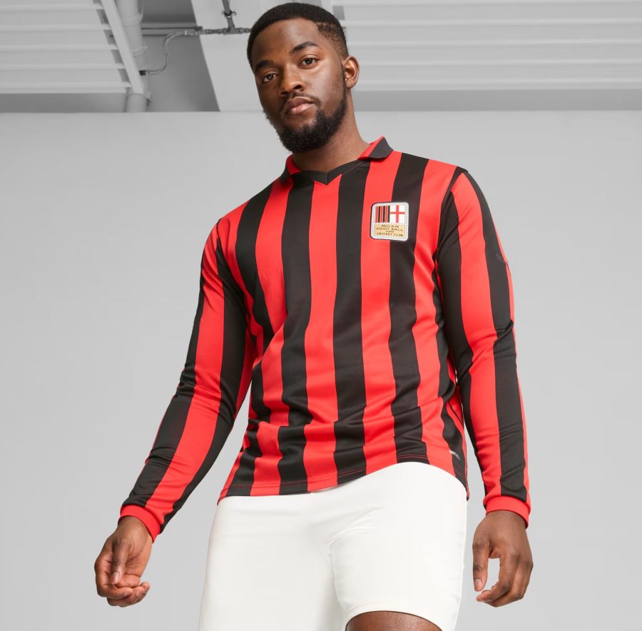 maillot-anniversaire-ac-milan-saison-deux-mille-vingt-quatre-deux-mille-vingt-cinq-edition-speciale jubileumströja AC Milan säsong tvåtusentjugofyra tvåtusentjugofem specialutgåva