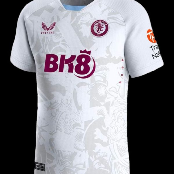 Fotbollströja Aston Villa Bortatröja 2023-2024