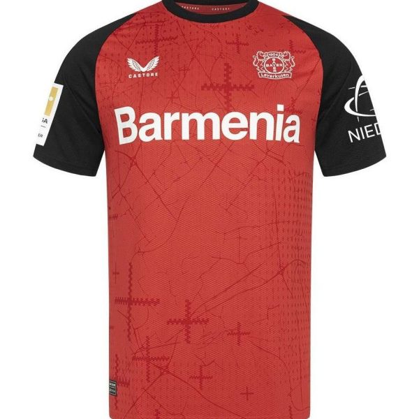 Fotbollströja Bayer 04 Leverkusen Hemmatröja 2024-2025