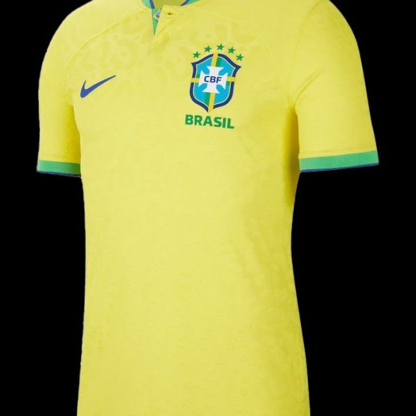 Fotbollströja Brasilien Hemma VM 2022