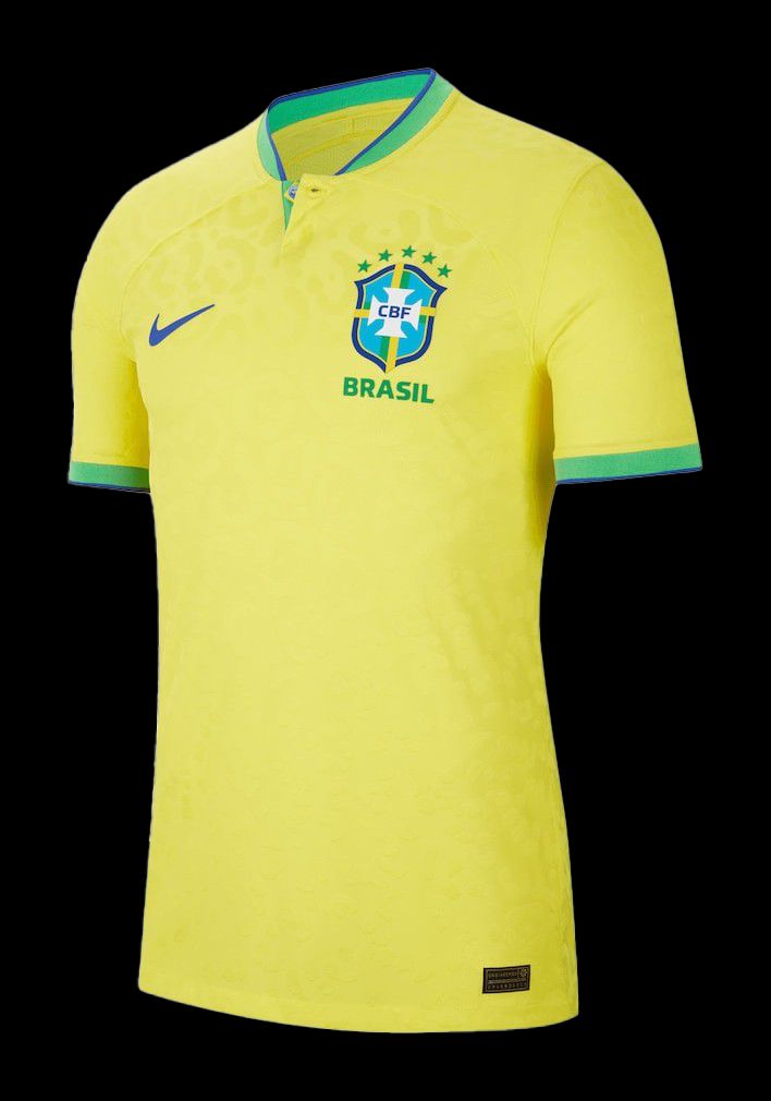maillot-bresil-domicile-coupe-du-monde-2022 Brasilien hemmatröja VM 2022