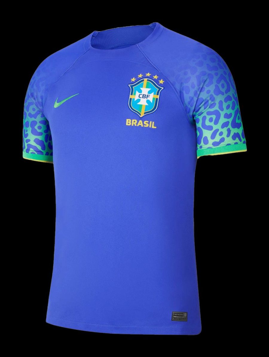 maillot-bresil-exterieur-world-cup-2022 BRASILIEN BORTATRÖJA VM 2022
