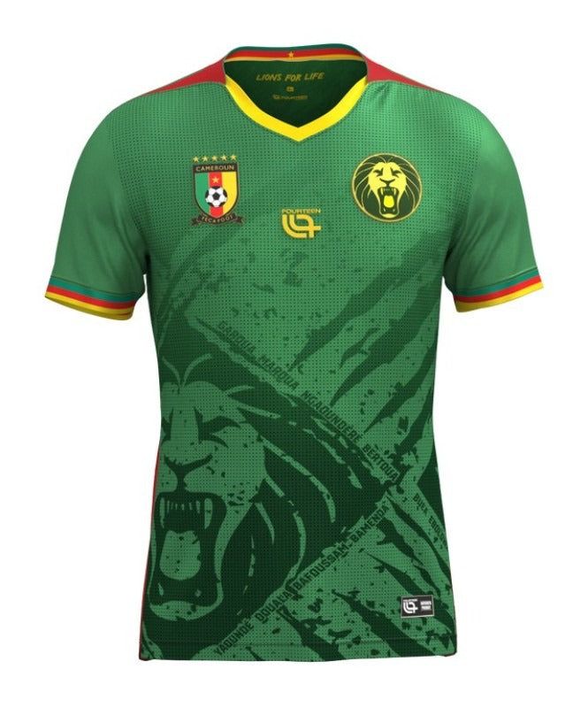 maillot-cameroun-domicile-2025 KAMERUN HEMMATRÖJA 2025