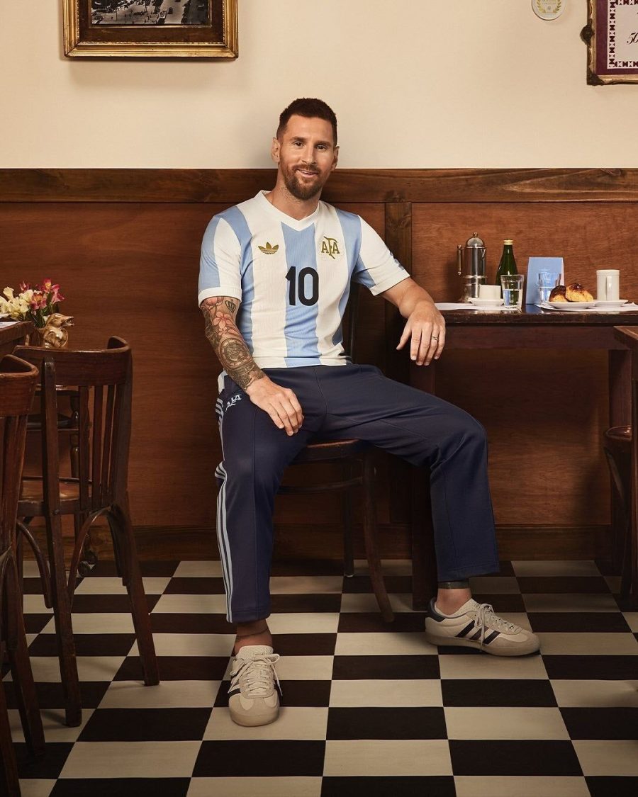Fotbollströja Argentina jubileumsutgåva tvåtusentjugofyra