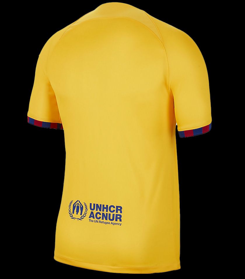 Fotbollströja FC Barcelona fjärde stället säsong 2022 2023