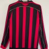 maillot-domicile-ac-milan-manches-longues-saison-deux-mille-six-deux-mille-sept-rouge-et-noir Hemmatröja AC Milan lång ärm säsong tvåtusensex tvåtusensju röd och svart
